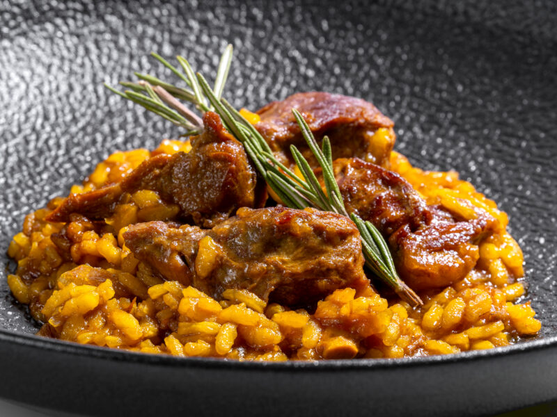 Cordero con arroz Casa Belarmino 02